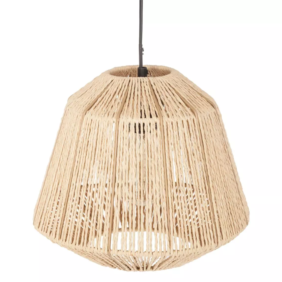 Suspension en corde (D29 cm) Ethnik Naturel