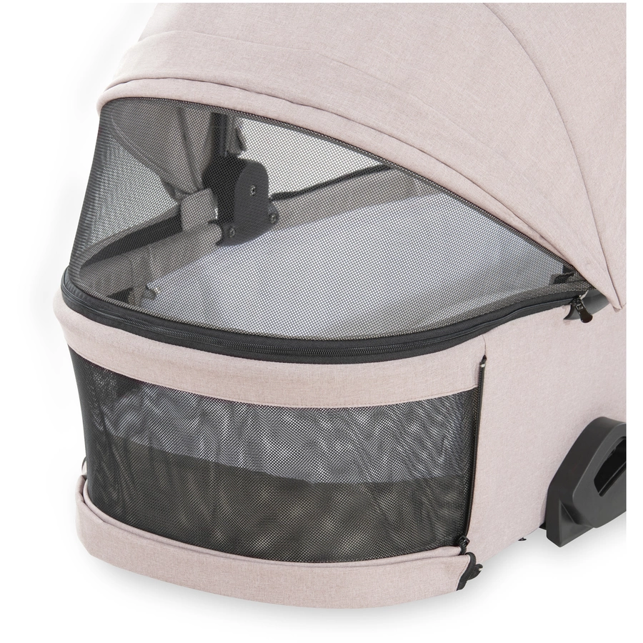 hauck Kinderwagen Vision X Set Black Melange Beige