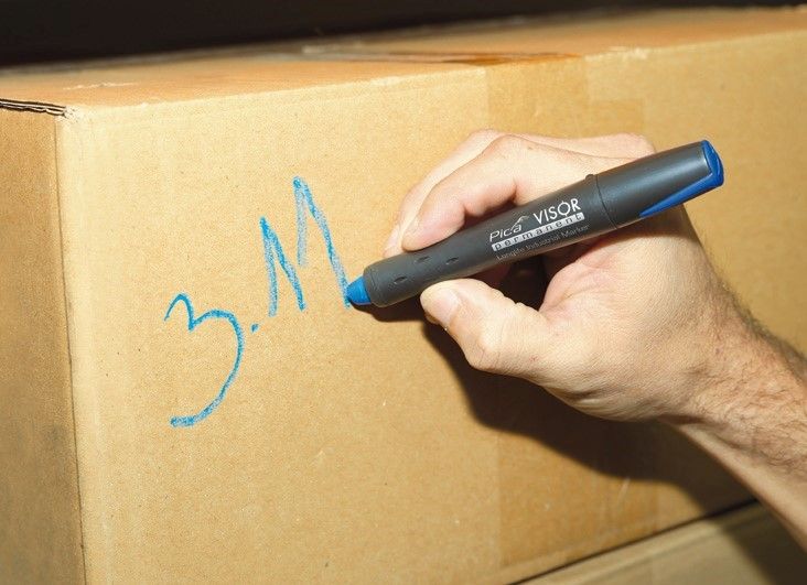 Pica 990/41 VISOR Permanent Marker blauw
