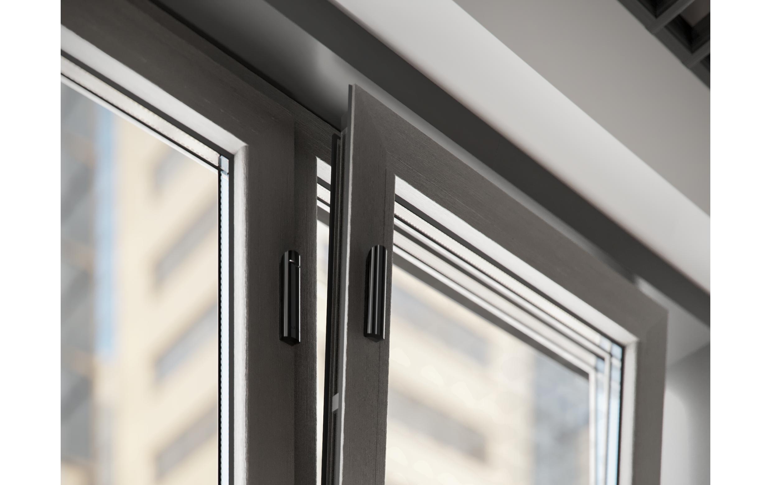 Öffnungsmelder Baseline DoorProtect Plus Jeweller SchwarzKabelloser Magnetkontakt mit Erschütterungs- und Neigungssensoren