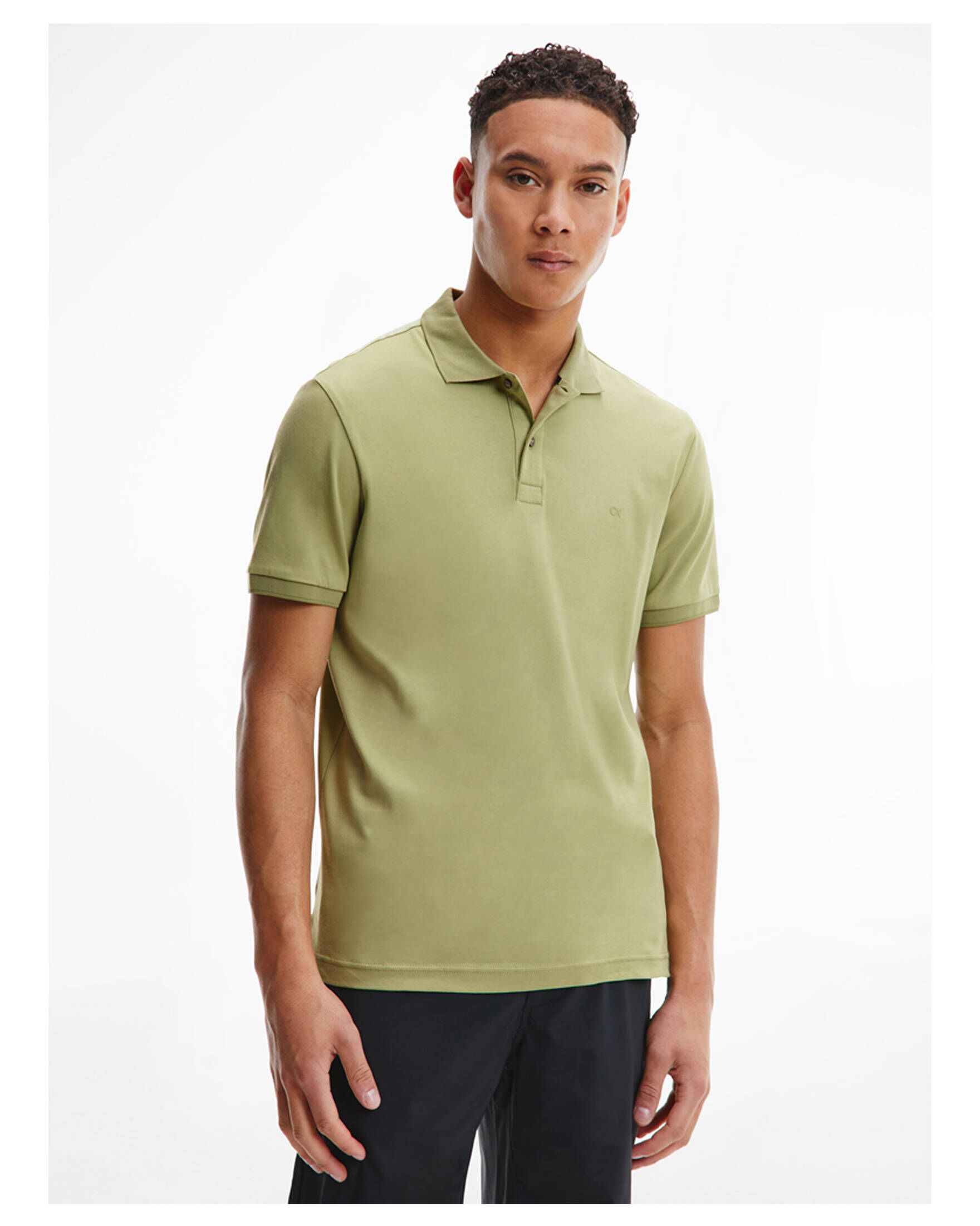CALVIN KLEIN| Herren Poloshirt LIQUID TOUCH  SLIM POLO Slim Fit