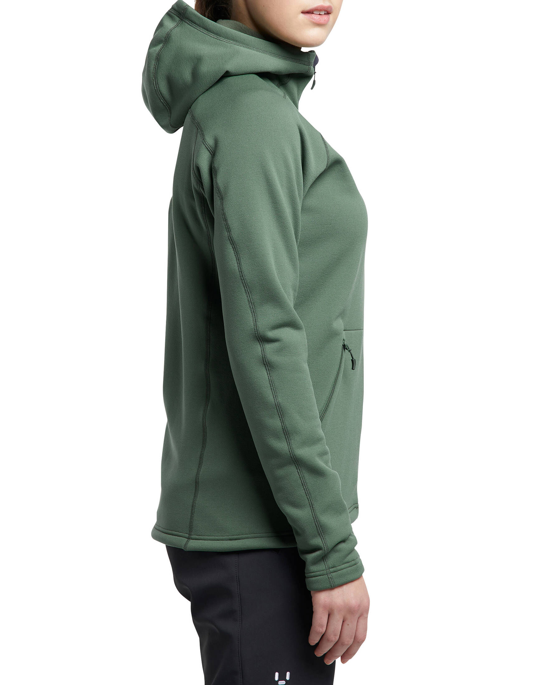 Haglöfs| Damen Fleecejacke Bungy Hood