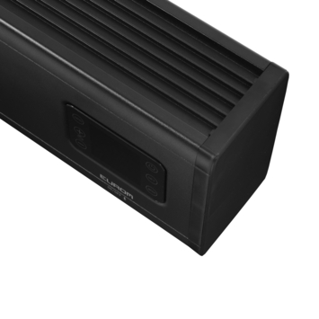 Eurom Alutherm Baseboard 2500 Zwart met WiFi