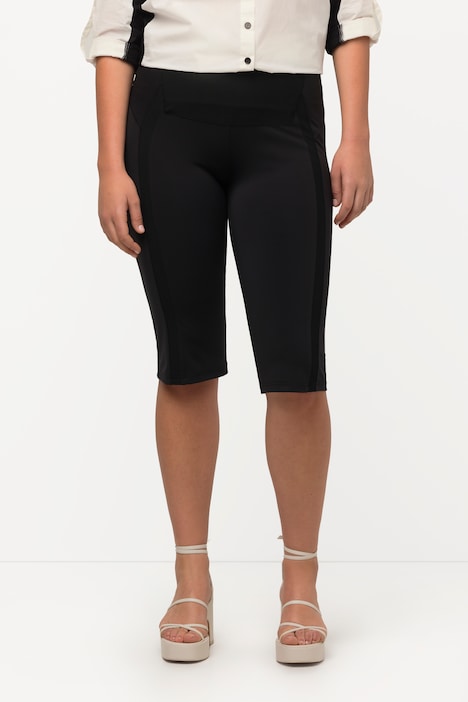 Radlerhose, Mesh-Einsätze, Slim, Stretch