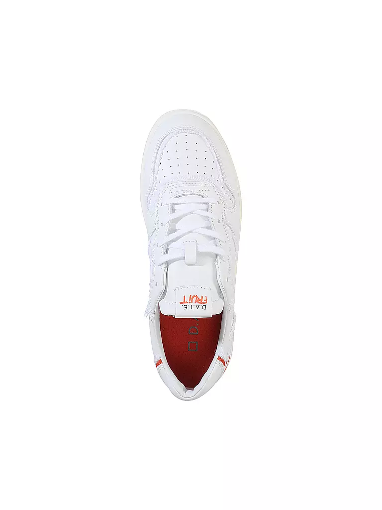D.A.T.E. Sneaker COURT FRUIT CHERRY weiss