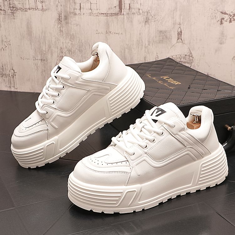 Mr Ozera - Platform Paneel Sneakers