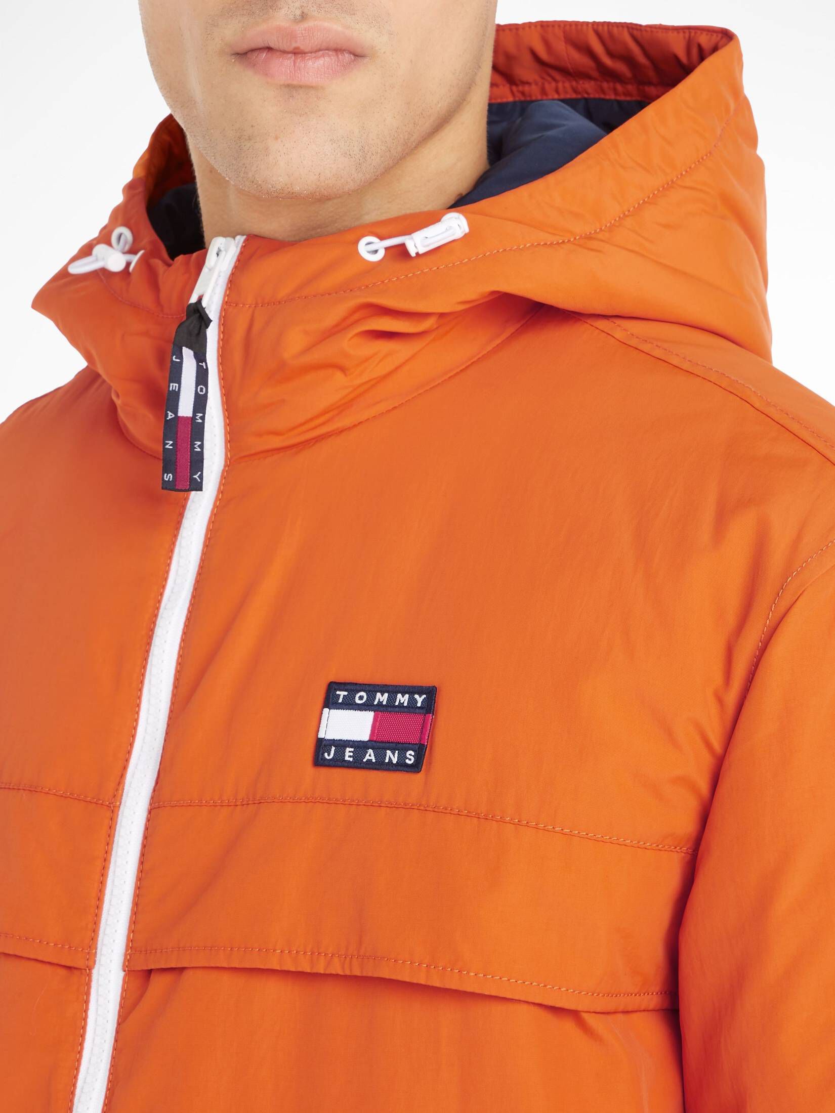 Tommy Jeans| Herren Kapuzenjacke TJM PADDED SOLID CHICAGO