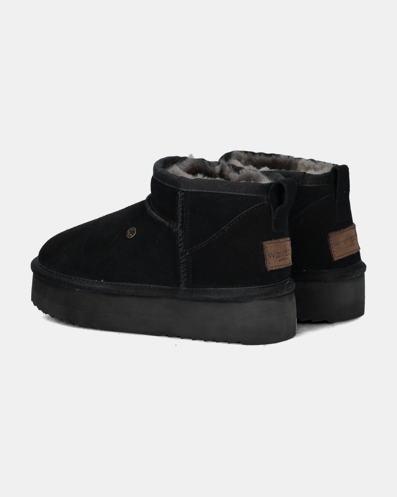 Warmbat Australia Durack Plateau Gevoerde boots  - zwart