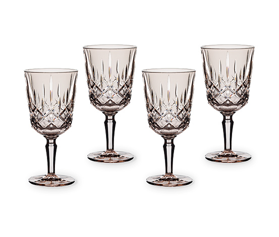 Nachtmann Noblesse Colors Cocktail/Weinglas, 4er-Set, taupe