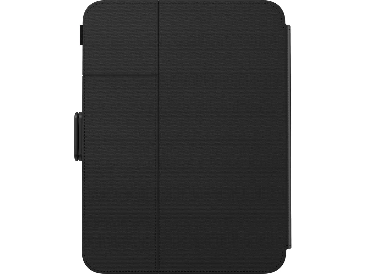 iPad Mini 7 (2024) / Mini 6 (2021) Balance Folio Antimikrobielle Leder Tasche Smart Cover Hülle (142573-1050) - Schwarz