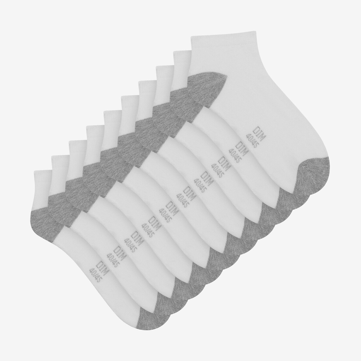 DIM<br>Conjunto de 10 pares de meias Ecodim Sport Micro