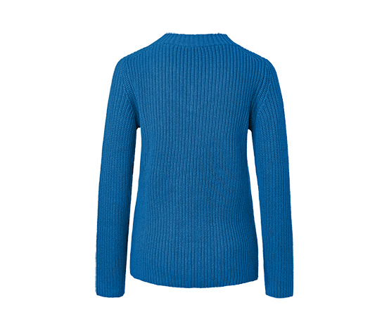 Strickpullover, blau