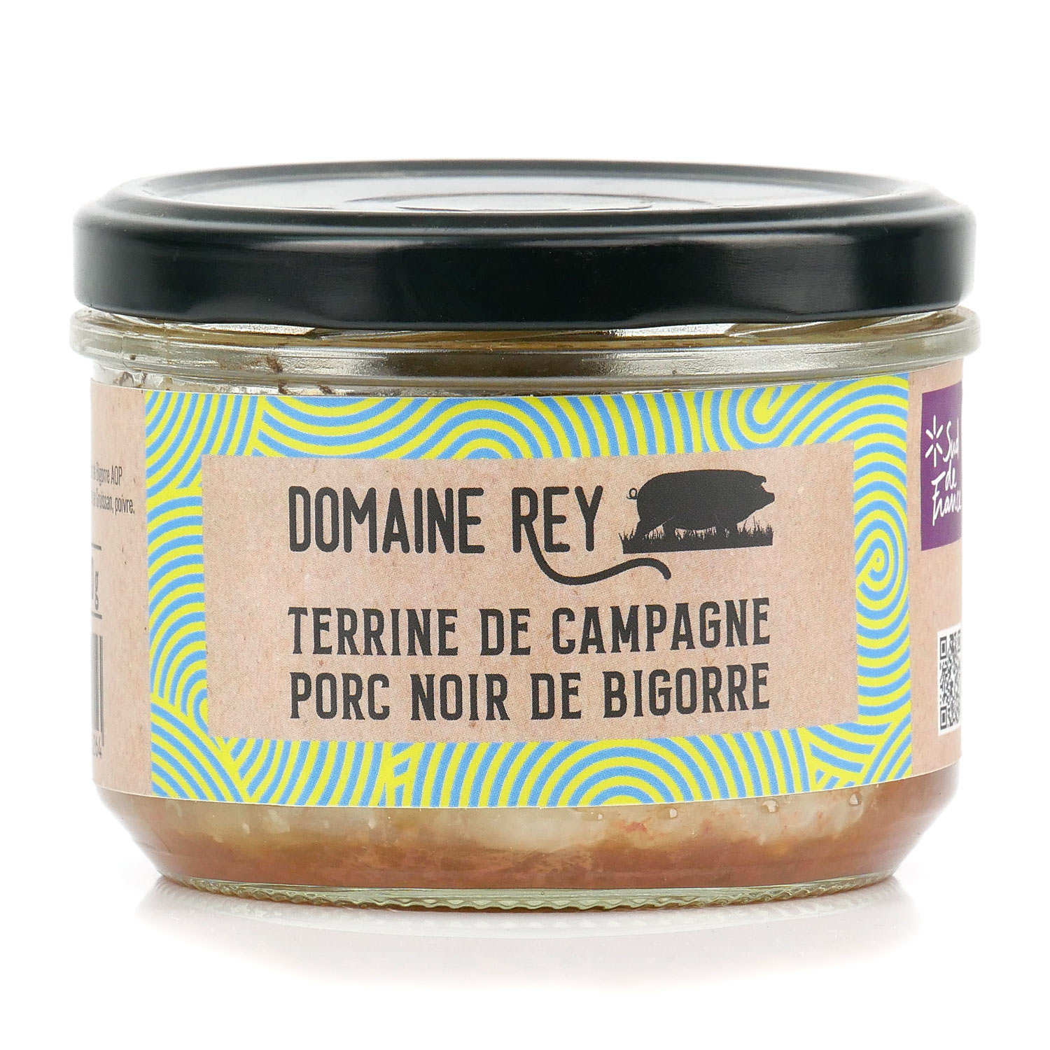 Terrine de campagne de Porc Noir de Bigorre AOP