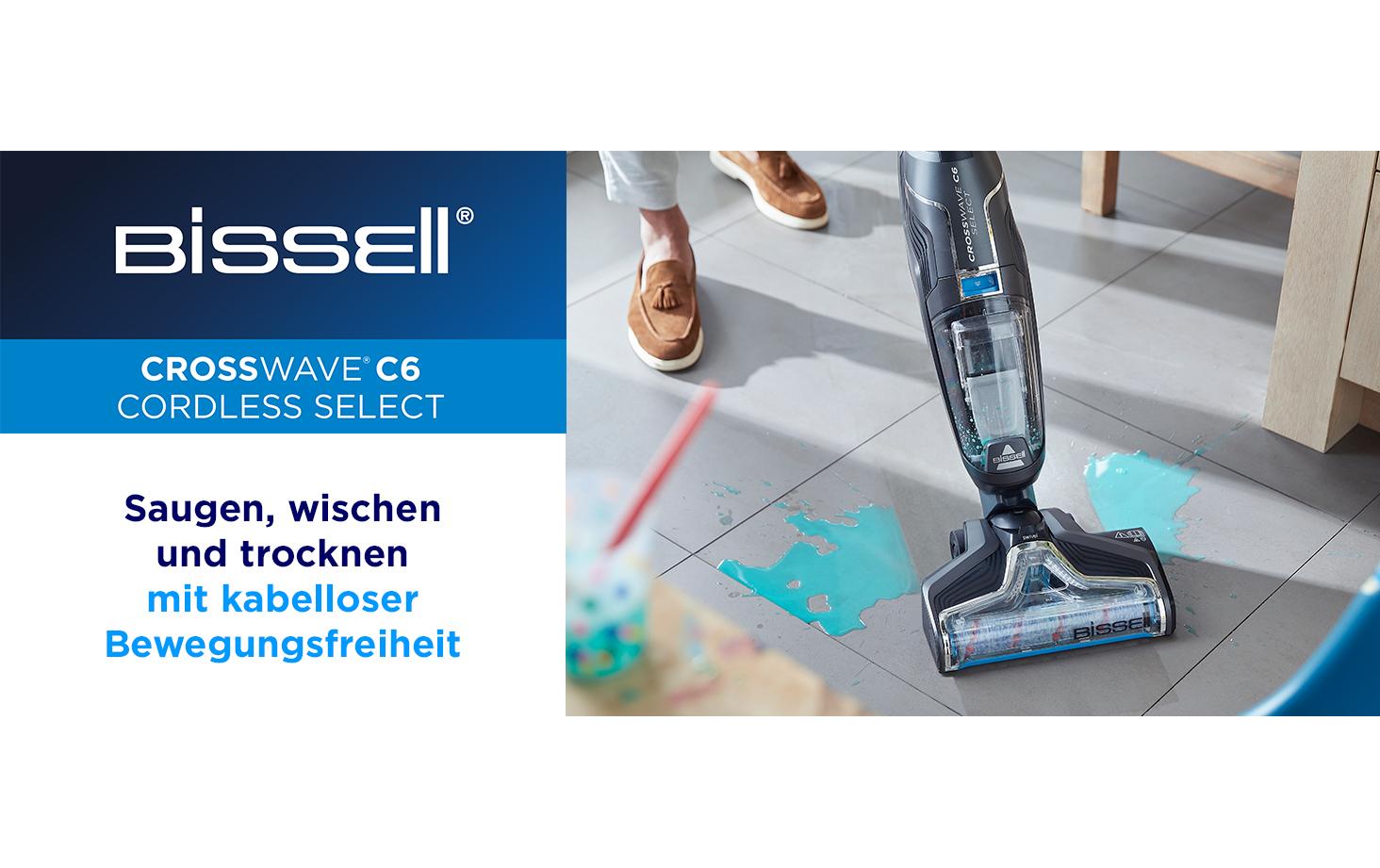 Nass-Trockensauger CrossWave C6 Cordless Select<br>Kabelloser Nass- und Trockenreiniger