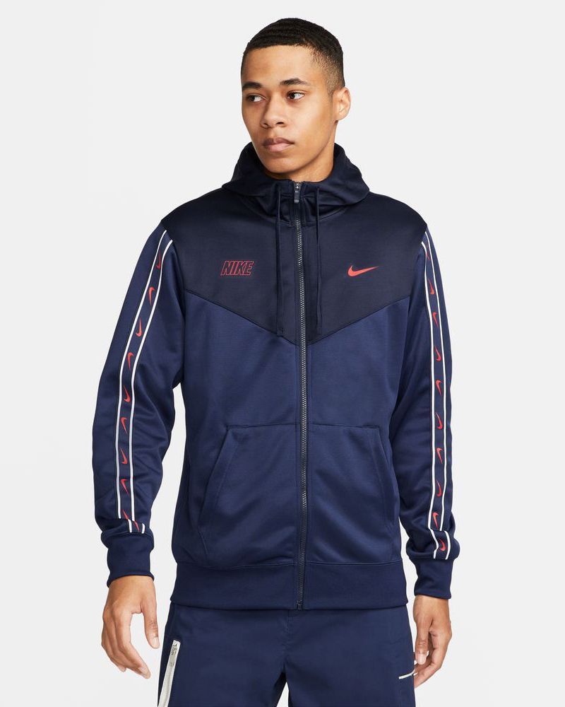 Sweat zippé à capuche Nike Repeat pour homme