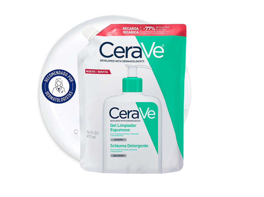 REFILL GEL LIMPEZA CERAVE 473ML