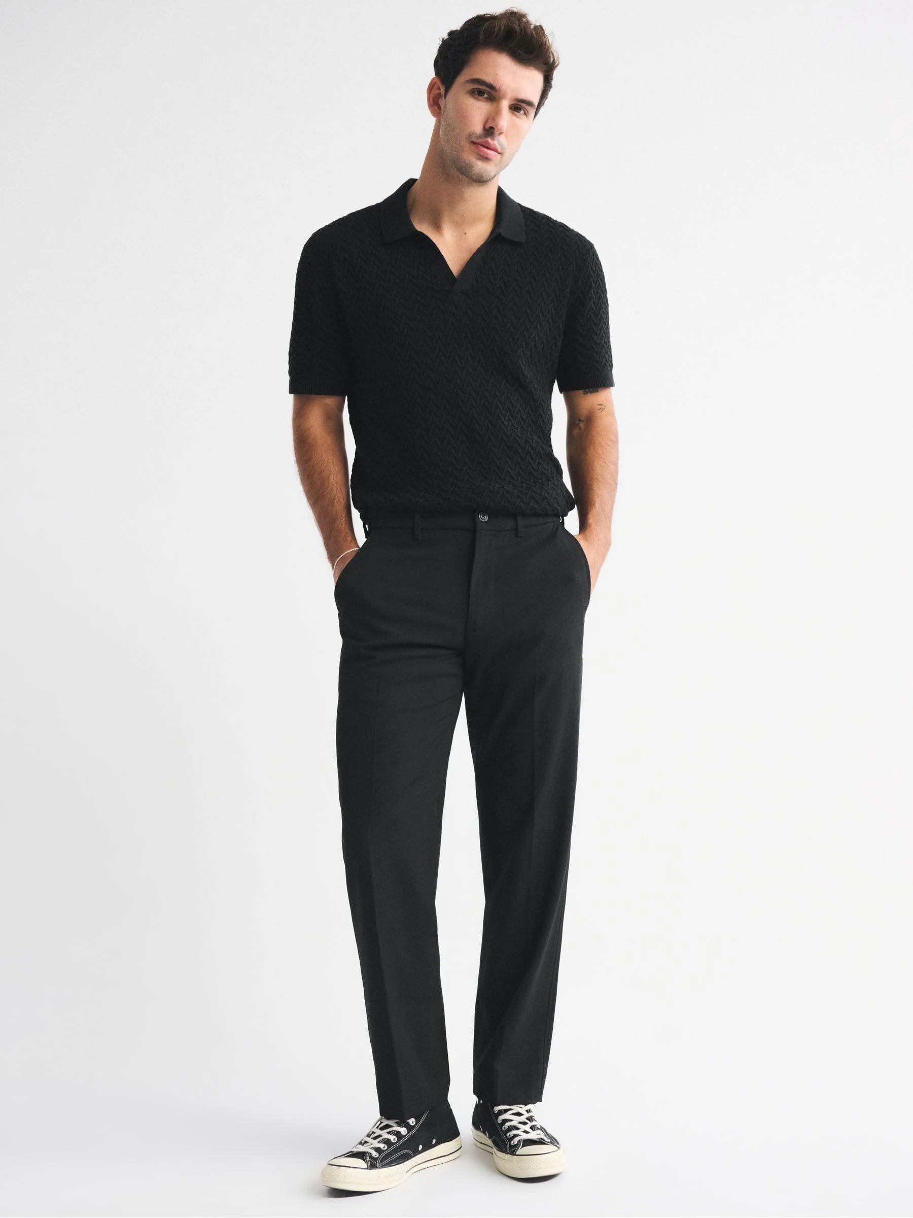 Abercrombie & Fitch Relaxed Straight Trousers