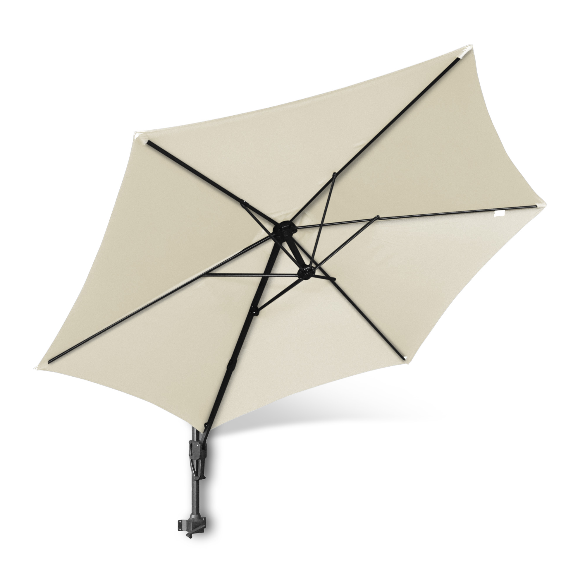 Sonnenschirm 'Trevor' zur Wandbefestigung, beige, L 300 cm, B 250 cm, H 231 cm günstig bestellen