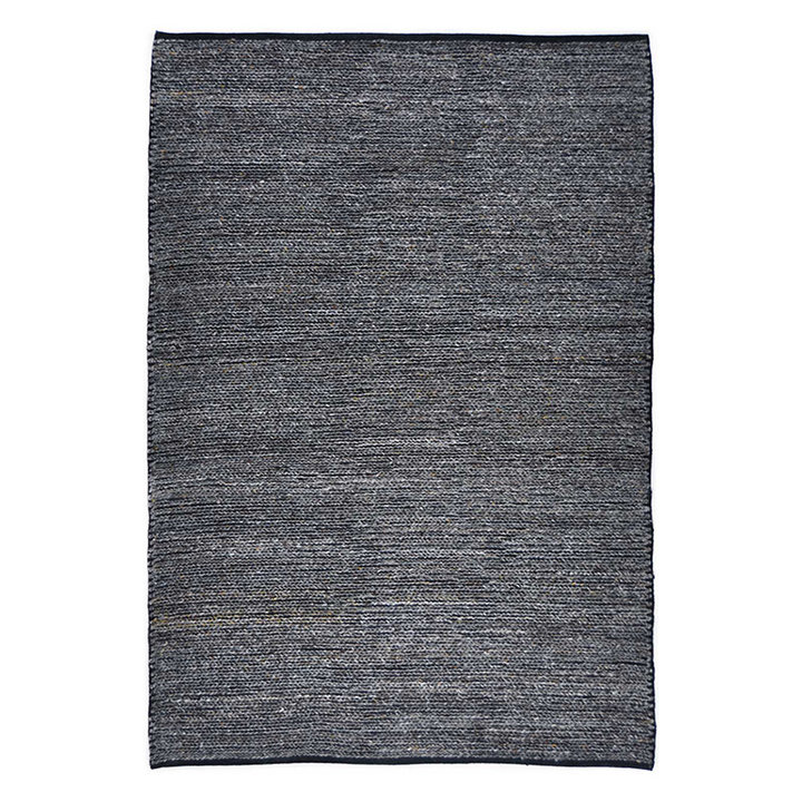 Wollen vloerkleed - Lianne Taupe/Blauw | 100% wol