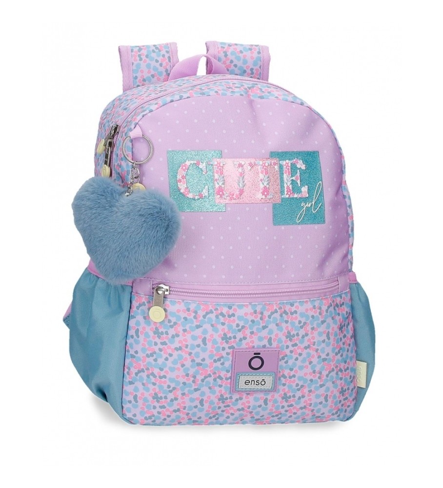 Mochila Joumma Bags Enso Cute Girl lila -25x32x12cm-