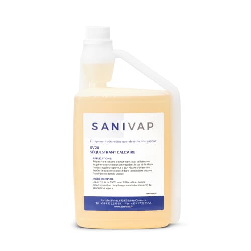 Séquestrant calcaire Sanivap flacon doseur de 1L
