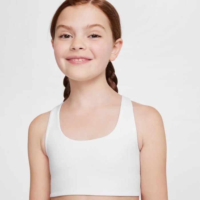 Nike Junior BH Sports Bra Hvid