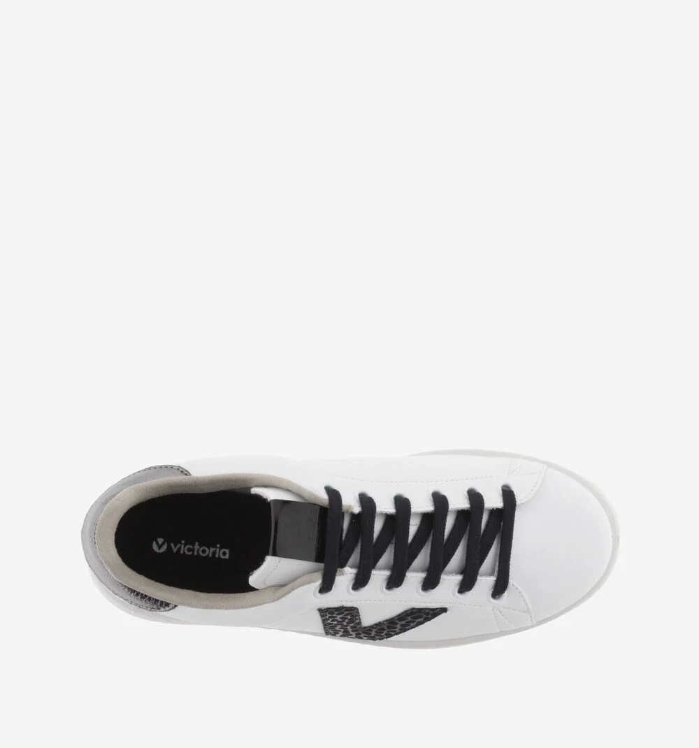 TENIS FAUX LEATHER & ANIMAL PRINTMARINO
