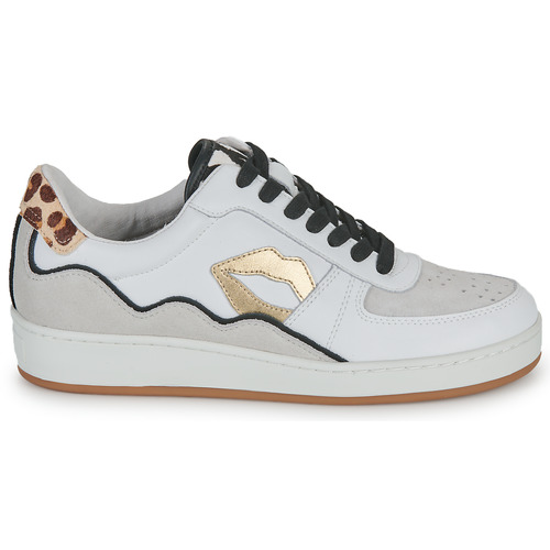 Bons baisers de Paname - LOULOU BLANC GOLD LEOPARD - Blanc