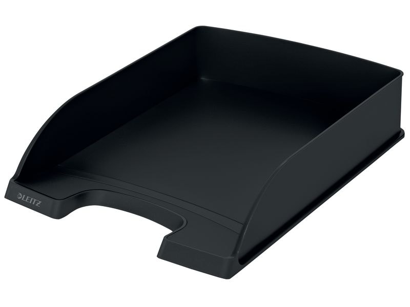 Leitz Dokumentenablage Recycle A4 Schwarz Briefkorb aus recyceltem Kunststoff