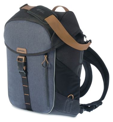 Sac à dos Basil Miles 17 litres noir / gris