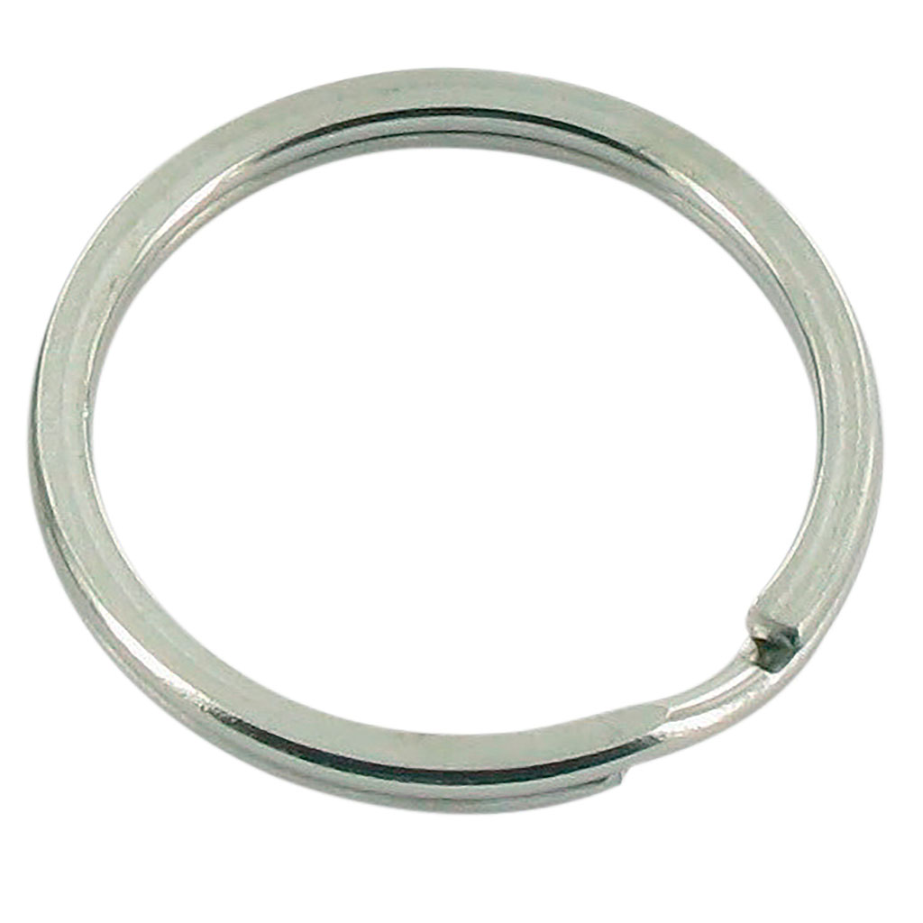 Lot de 6 anneaux doubles argent D 3cm
