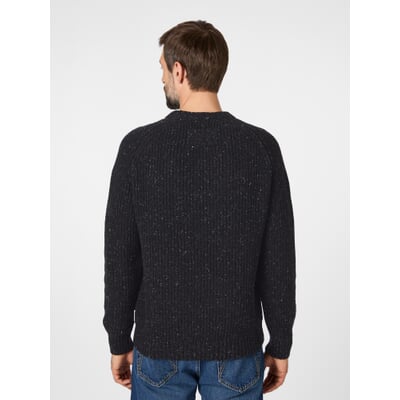Herren-Strickpullover, Schwarz