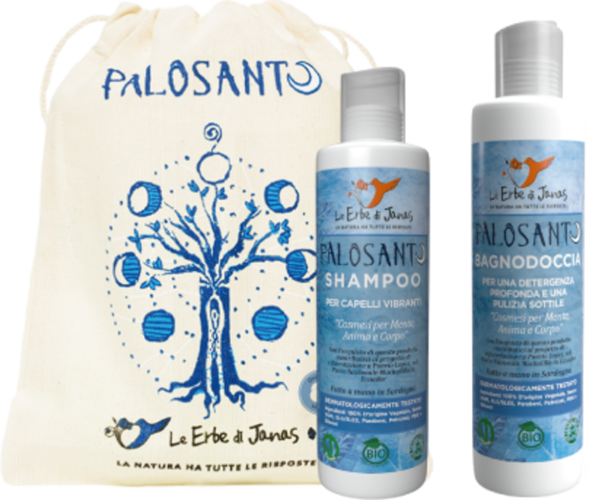 Le Erbe di Janas  PaloSanto Reinigungs-Set