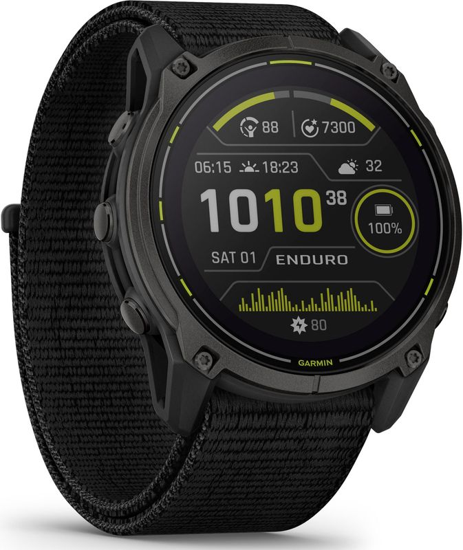 Garmin - Enduro 3 - Smartwatch - Zwart - Kunststof