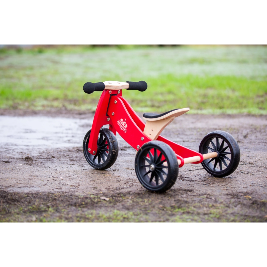 Kinderfeets® 2-in-1 Dreirad Tiny Tot, rot