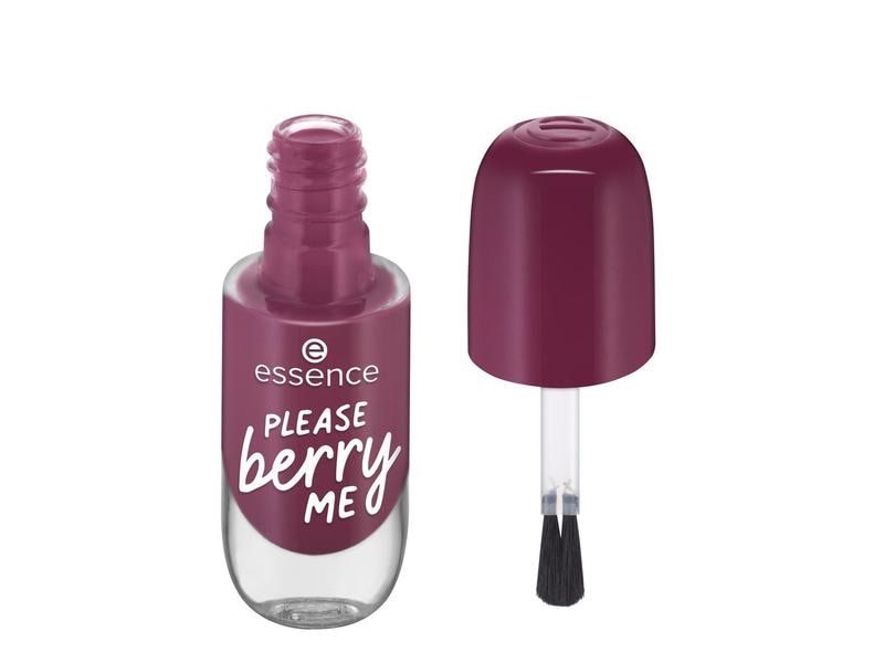essence Nagellack Gel Nail 20 PLEASE berry ME Schnelltrocknender Nagellack für ein hochglänzendes Gel-Finish