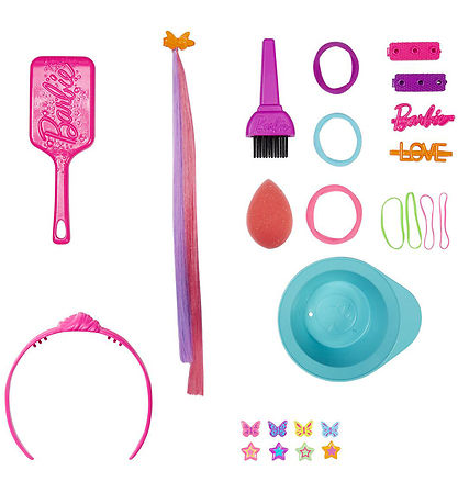 Barbie Fris?r - Neon Rainbow Deluxe Styling Head