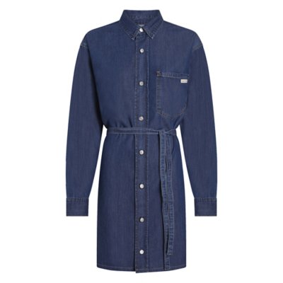 Robe femme Belted Tencel CALVIN KLEIN