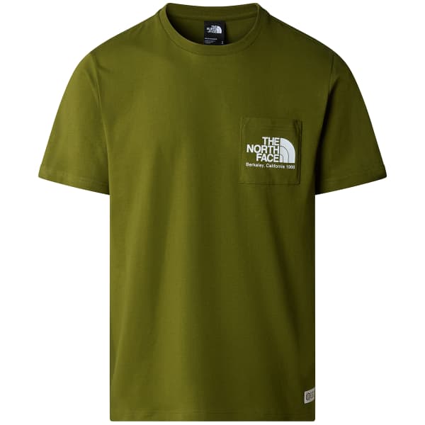 T-shirt THE NORTH FACE M BERKELEY CALIFORNIA POCKET S/S TEE FOREST OLIVE