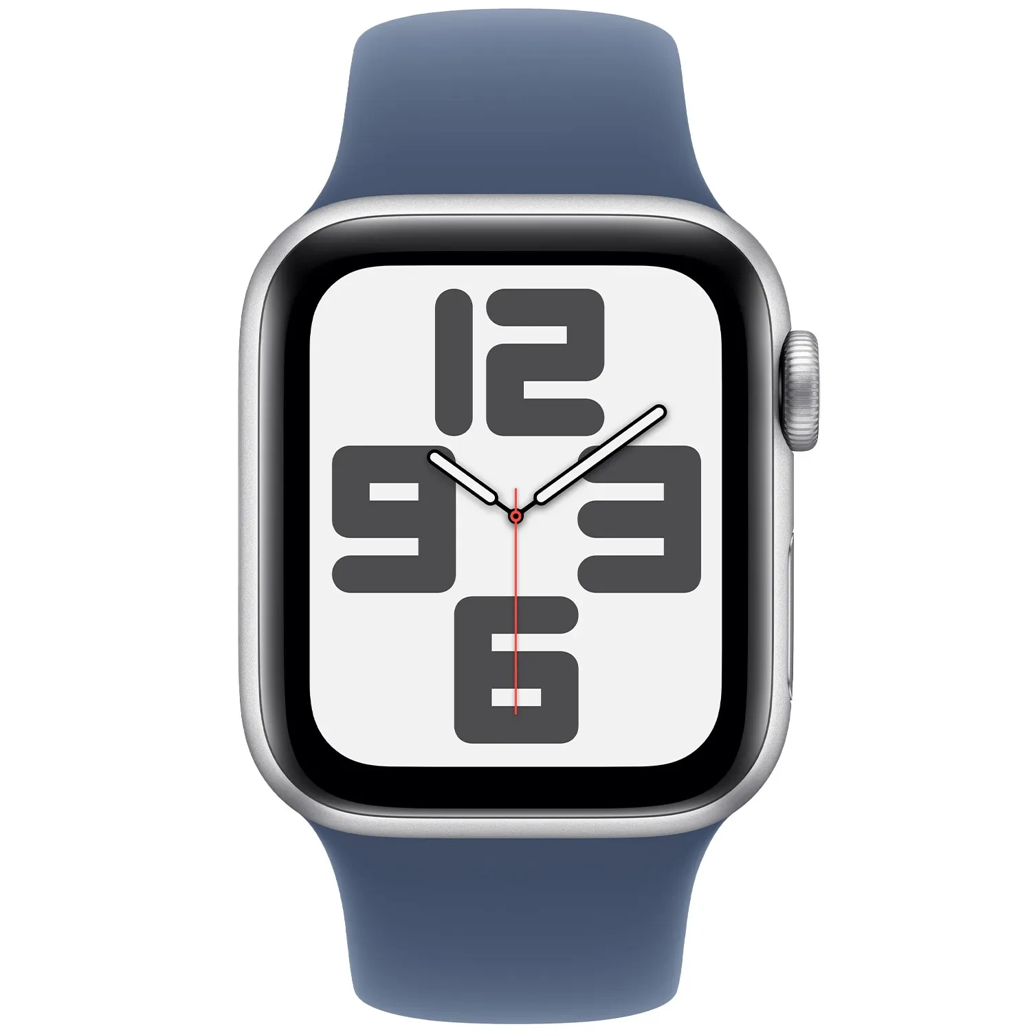 Apple Watch SE GPS 40mm Silver Aluminium Sport Band M/L MXED3