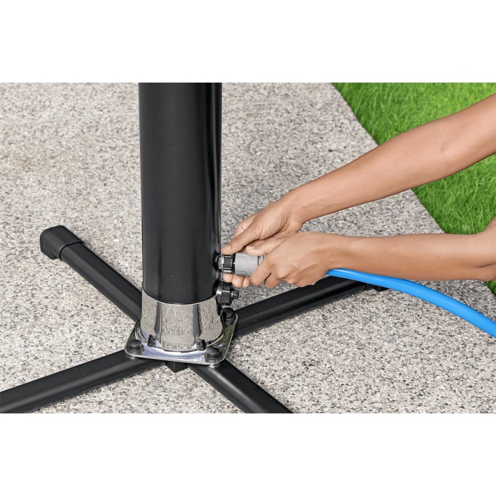 Douche d'extérieur solar flow noir 20 l