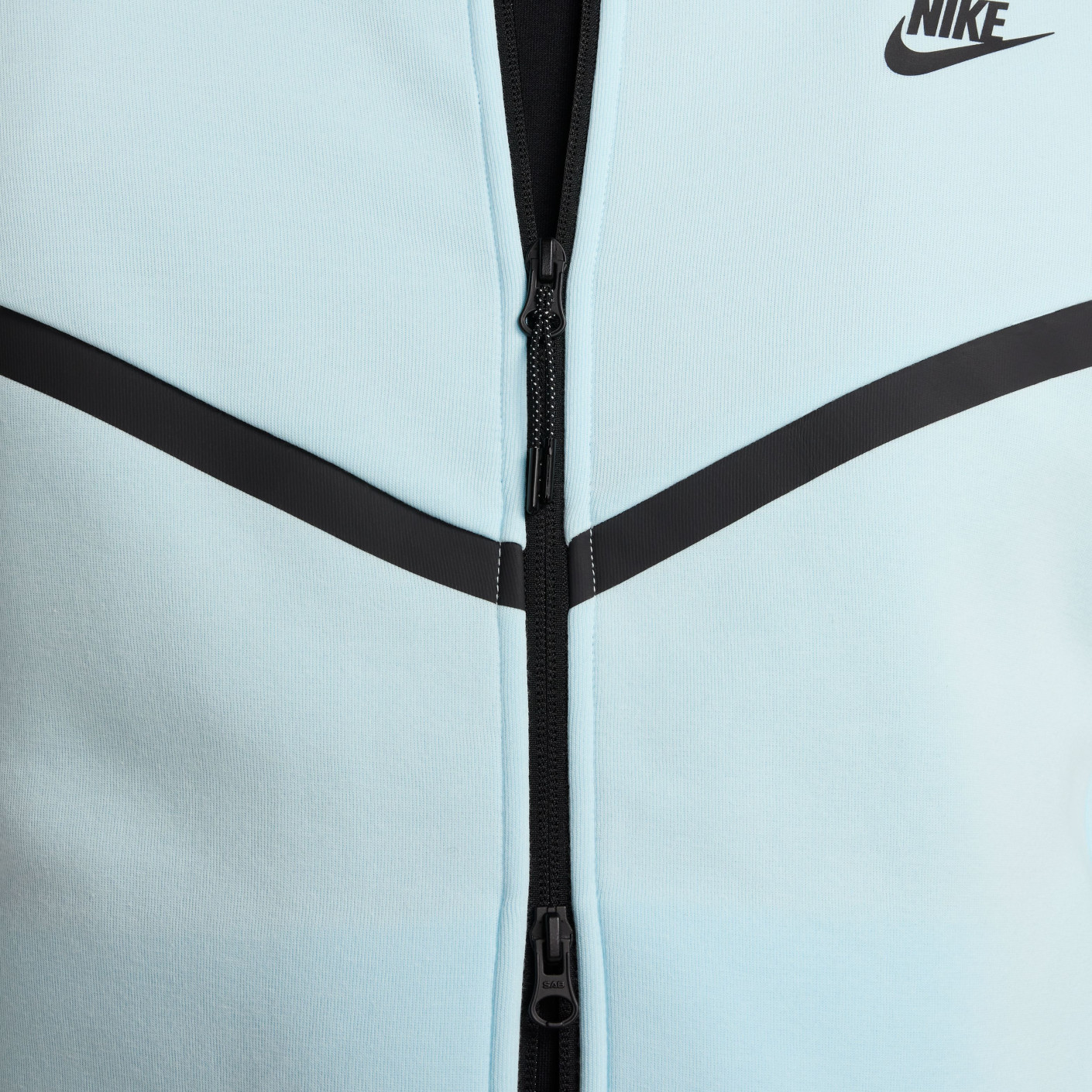 Nike Tech Fleece Sportswear Vest Lichtblauw Zwart