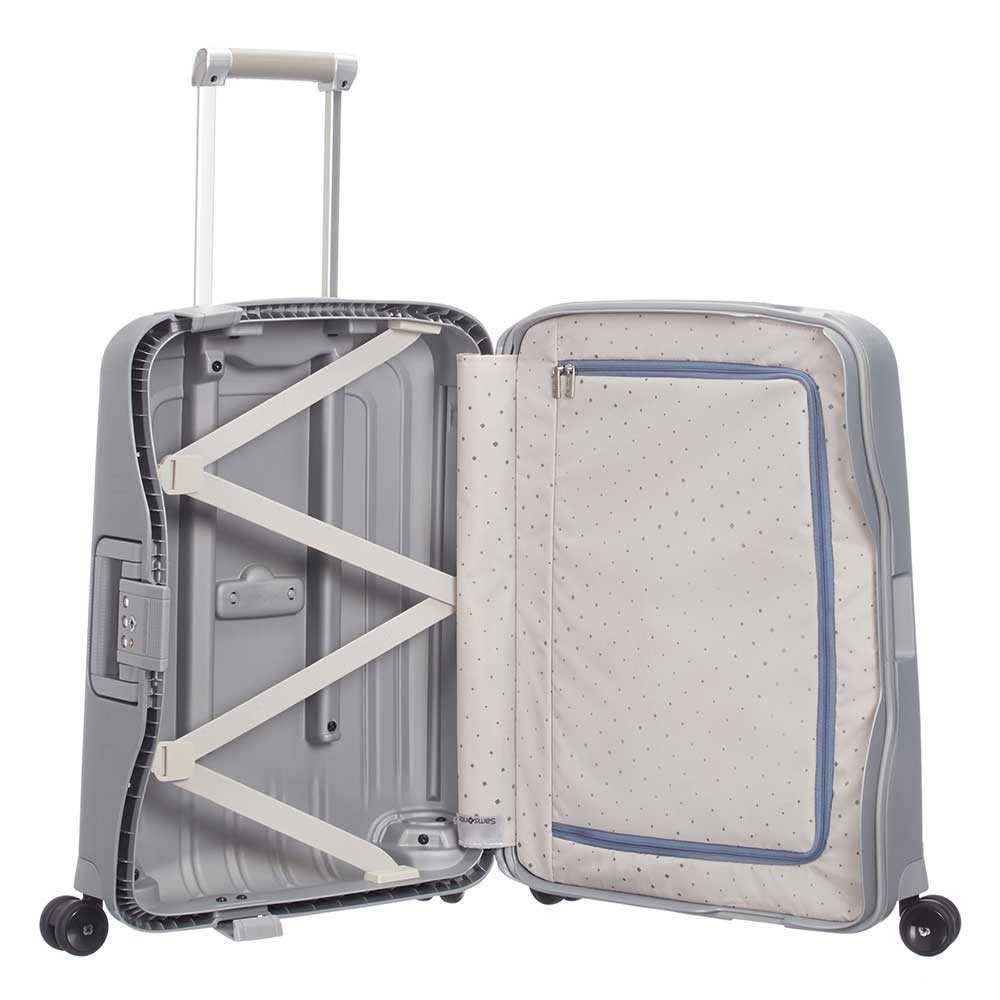 Samsonite S'Cure Spinner 55 silver