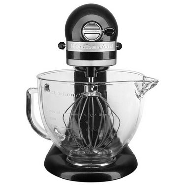 Batedeira KitchenAid de 10 velocidades e 5 litros.