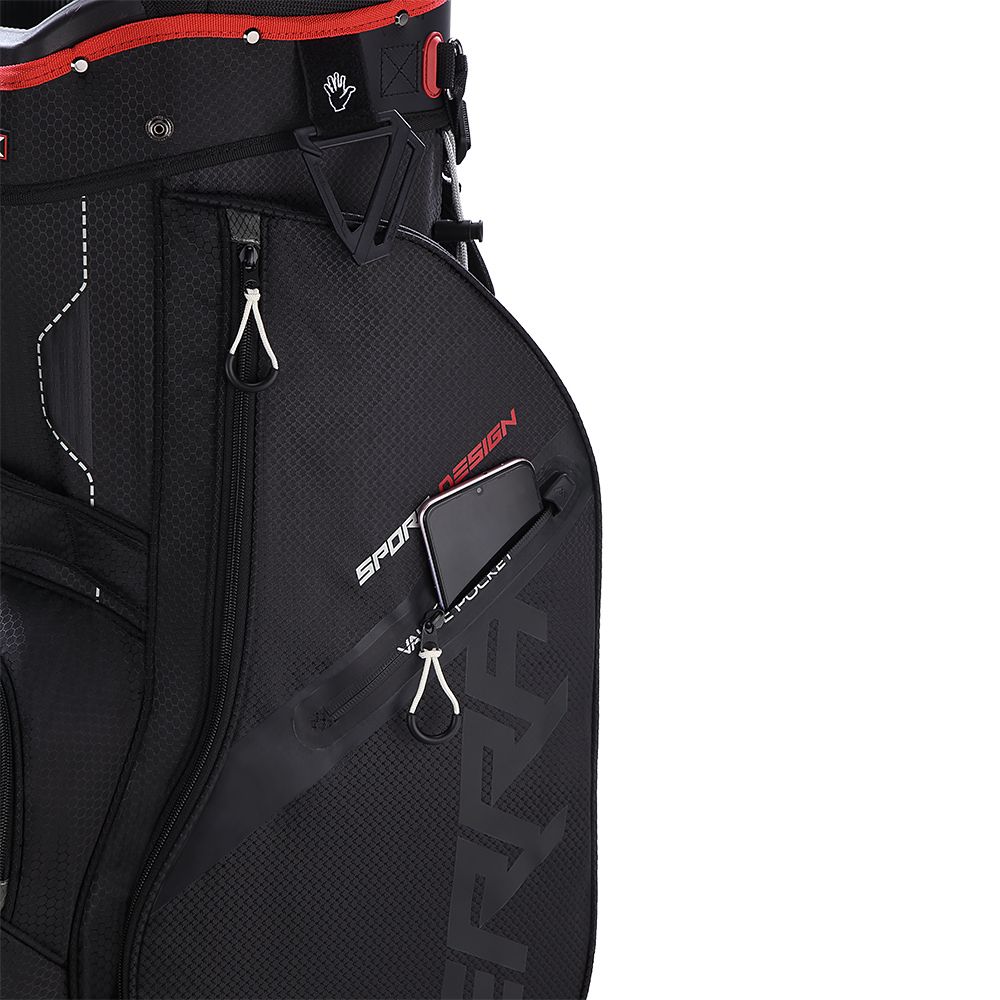 Terra Sport Trallebag Svart/Rød