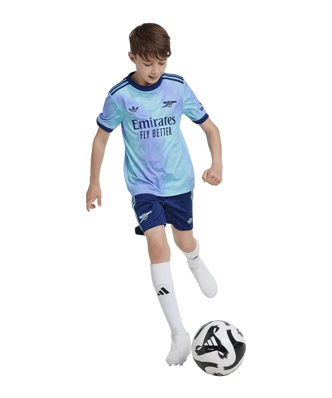 adidas Originals FC Arsenal London Trikot 3rd 2024/2025 Kids Türkis