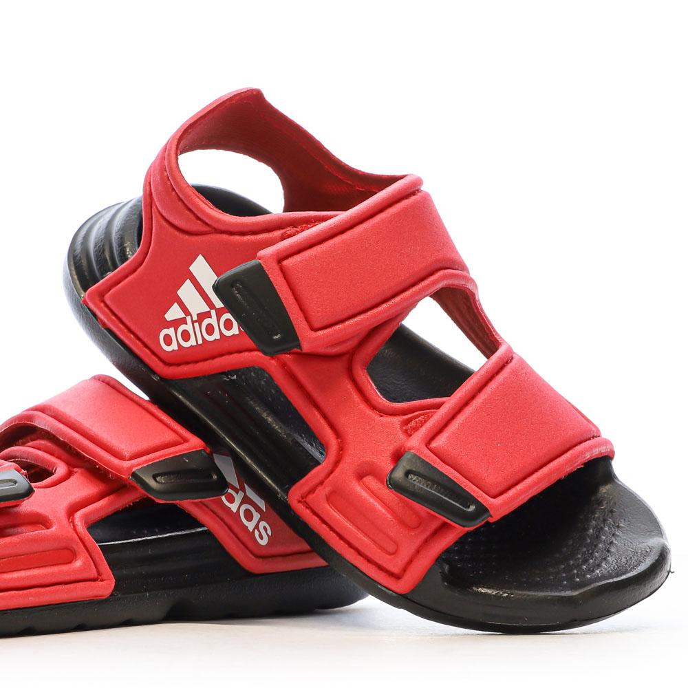 Adidas Sandales Rouge/Noire Garçon Adidas Altaswim