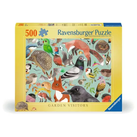 Ravensburger Puzzle - Garden Visitors, 500 Teile
