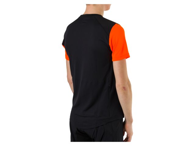 AGU Kortærmet MTB Jersey Sort/Orange