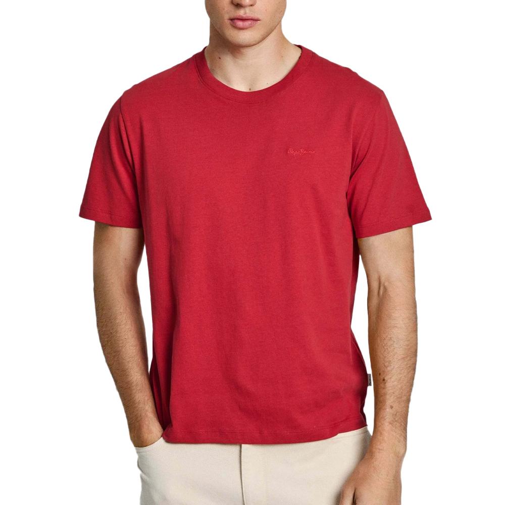 Pepe jeans T-shirt Rouge Homme Pepe jeans Connor